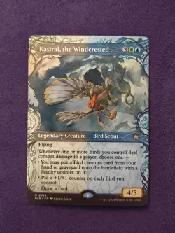 MTG Bloomburrow SHOWCASE R Kastral, the Windcrested #0335 FOIL - Image 1