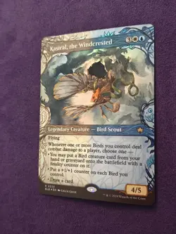 MTG Bloomburrow SHOWCASE R Kastral, the Windcrested #0335 FOIL - Image 2