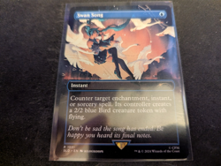 MTG Magic the Gathering Swan Song Borderless Miku SLD! - Image 1
