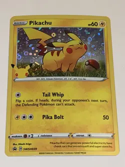 25th Anniversary General Mills Pokemon SWSH039 Pikachu Holo Card X2 NM/Mint - Image 2