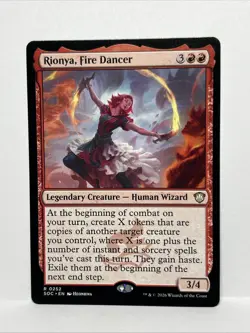 Rionya, Fire Dancer Commander: Secrets of Strixhaven Regular💎 - Image 1