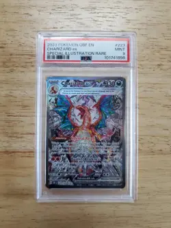 Pokemon PSA 9 MINT 2023 Charizard Ex 223 Obsidian Flames SIR Card - Image 1