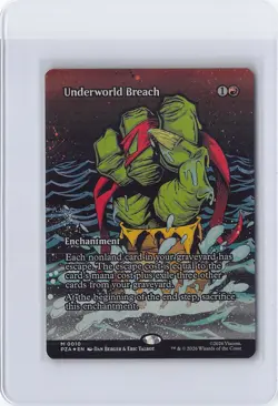 Underworld Breach (Borderless) MTG TMNT Mythic 0010 Foil - Image 1