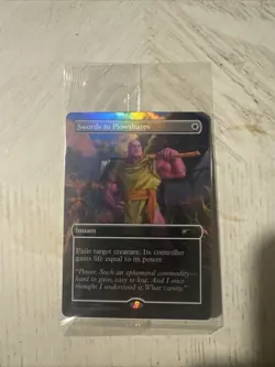 THANOS MtG PSA Exclusive Holofoil Promo P 0001 Swords to Plowshares Sealed - Image 1