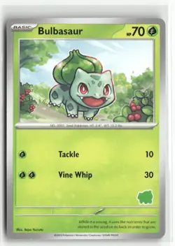 Bulbasaur Bulbasaur Stamp My First Battle Pokemon TCG NM - Image 1
