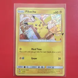 The Pokemon Company Pikachu McDonald's 25th Anniversary Promo Holo 25/25 60HP - Image 1