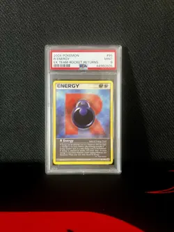 2004 Pokemon EX Team Rocket Returns #95/109 R Energy - PSA 9 MINT - Image 1
