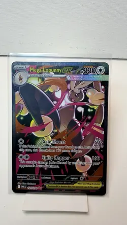 Pokemon TCG Mega Lopunny ex #128 Phantasmal Flames Special Illustration Rare - Image 1