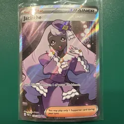 Jacinth 110/088 Ultra Rare Full Art Foil Trainer /Supporter (POR) Pokemon - Image 1