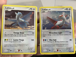Pokemon TCG Latias Lv.45 3/17 & Latios Lv.47 4/17 Pop Series 7 NM - Image 1
