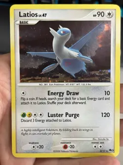Pokemon TCG Latias Lv.45 3/17 & Latios Lv.47 4/17 Pop Series 7 NM - Image 3