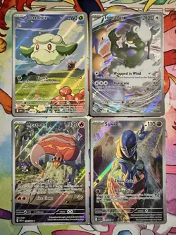 Lot Of 4 - Pokemon TCG Illustration Rare Cards Assortment SEE PHOTOS NEW NM IR - Image 1