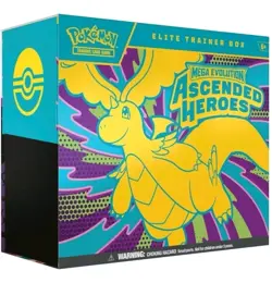 Pokemon TCG Mega Evolution Ascended Heroes Elite Trainer Box - New & Sealed - Image 1