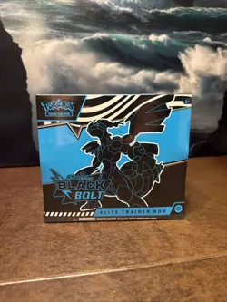 Pokemon TCG: Scarlet and Violet Black Bolt Elite Trainer Box * Factory Sealed - Image 1