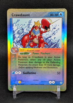 Crawdaunt 3/97 Reverse Holo 2003 EX Dragon Pokemon E-Reader - Image 1