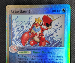 Crawdaunt 3/97 Reverse Holo 2003 EX Dragon Pokemon E-Reader - Image 3