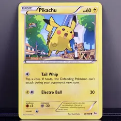 Pokemon Pikachu 20/108 XY Roaring Skies Common LP 2015 - Image 1
