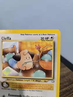 The Pokemon Company Cleffa 20/111 Neo Genesis Rare 2000 English - Image 4