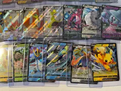 Pokemon TCG 25 Card Lot. All Promo Lot. Sword & Shield V’s. Evee Umbreon Espeon - Image 4