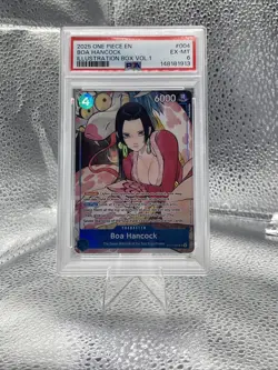 One Piece Boa Hancock Illustration Box Vol 1 Promo St17-004 Psa 6 - Image 1