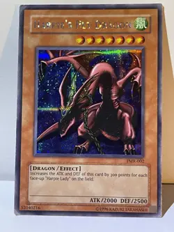 Yu-Gi-Oh Harpie's Pet Dragon FMR-002 Forbidden Memories PSR Promo Card TCG - Image 3