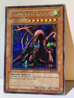 Yu-Gi-Oh Harpie's Pet Dragon FMR-002 Forbidden Memories PSR Promo Card TCG - Image 4