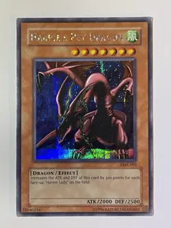 Yu-Gi-Oh Harpie's Pet Dragon FMR-002 Forbidden Memories PSR Promo Card TCG - Image 5