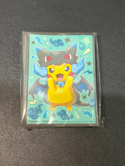 EMPTY Pokemon Center Mega Charizard X Poncho Pikachu Sleeves and Deck Box 👑 - Image 3
