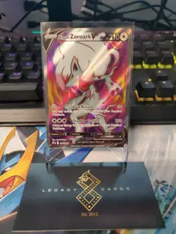 Hisuian Zoroark V SWSH297 - Hisuian Zoroark VSTAR Collection - Pokemon TCG (NM) - Image 1
