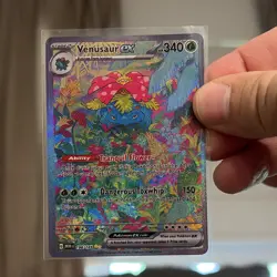 The Pokemon Company Venusaur ex 198/165 SV 151 SIR Holo Full Art Eng 340HP - Image 3