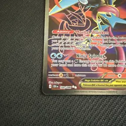 Pokemon TCG Mega Greninja Ex 100/86 Chaos Rising English pack fresh - Image 5