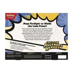 Pokemon TCG: Mega Evolution Ascended Heroes - Mega Feraligatr ex Box - Image 4