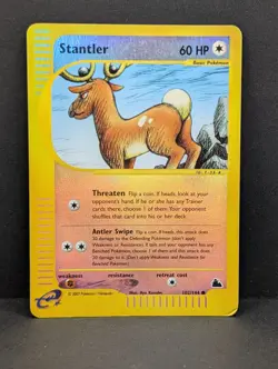 Stantler 102/144 Skyridge Reverse Holo Rare Pokemon TCG Nintendo MP+ - Image 1