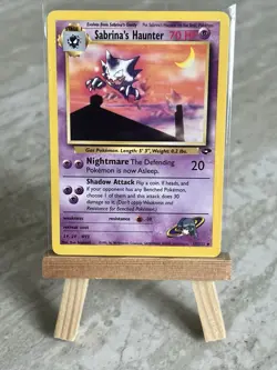 Pokemon TCG Sabrina's Haunter 55/132 Gym Challenge (English) - LP - Image 1