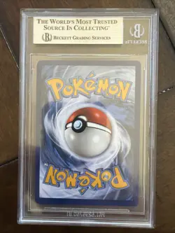 Pokemon Raikou V GG41/GG70 Crown Zenith Galarian Gallery Full Art Holo Beckett 9 - Image 2