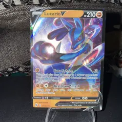 Lucario V 027/073 (NM) - Champion's Path - Ultra Rare - Pokemon TCG - Image 2