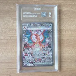 The Pokemon Company Pokemon TCG Charizard ex 223/197 Obsidian Flames Eng TAG 9 … - Image 1