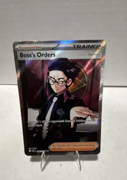 Pokemon Boss's Orders [Corbeau] 256/217 ASC Trainer-Supporter Full Art Foil Rare - Image 1