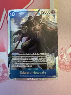 Edward Newgate OP08-043 SR One Piece Card Game Two Legends - English - NM - Image 1