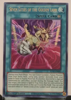 Seven Cities of the Golden Land BLVO-EN062 Blazing Vortex 1st Edition - Image 2
