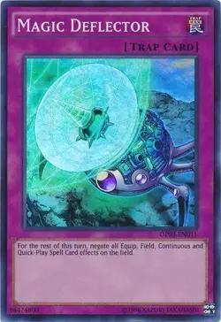 YUGIOH OP03-EN011 Magic Deflector Super Rare NM - Image 1