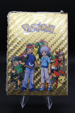 Pokemon Cards English Gold Foil Cards Packs Vmax V EX GX Rare Golden Cards - Image 1