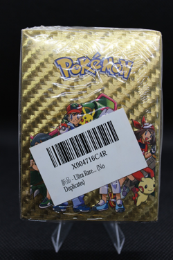 Pokemon Cards English Gold Foil Cards Packs Vmax V EX GX Rare Golden Cards - Image 2
