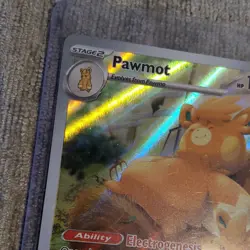Pokemon Card Pawmot 209/198 Scarlet Violet Holo Illustration Rare Full Art - Image 2