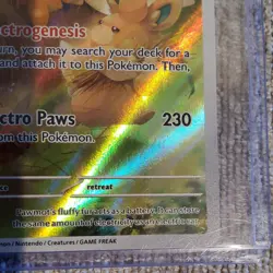 Pokemon Card Pawmot 209/198 Scarlet Violet Holo Illustration Rare Full Art - Image 4