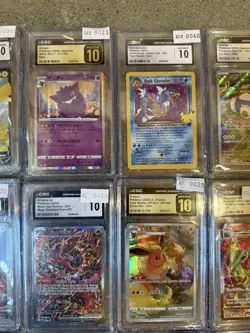 Lot Of (40) CGC Graded Pokemon Card Slabs Pristine Charizard Pikachu Gengar SAR - Image 4