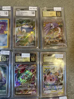 Lot Of (40) CGC Graded Pokemon Card Slabs Pristine Charizard Pikachu Gengar SAR - Image 5