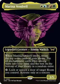Marina Vendrell (Showcase) -Foil Light Play MTG Duskmourn: House of Horror - Image 1