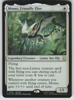MTG Momo, Friendly Flier Foil Unique and Miscellaneous Promos # 394 NM - Image 1