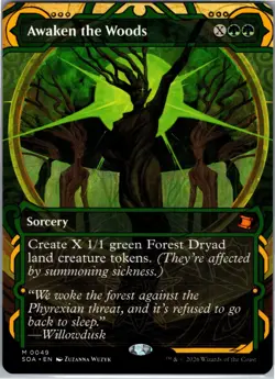 Awaken the Woods 49 Secrets of Strixhaven Magic: The Gathering NM - Image 1